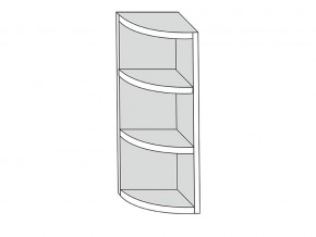 19.30.0р Полка угловая (h=913) радиусная  ЛДСП УНИ в Тюмени - tyumen.магазин96.com | фото