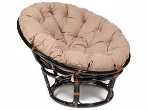 Кресло Papasan 23/01 W с подушкой Antique brown, экошерсть Коричневый в Тюмени - tyumen.магазин96.com | фото