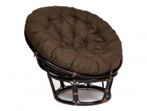 Кресло Papasan 23/01 W с подушкой Antique brown, ткань Коричневый в Тюмени - tyumen.магазин96.com | фото