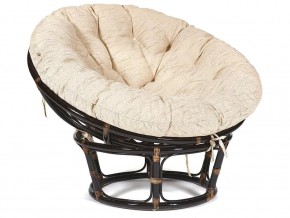 Кресло Papasan 23/01 W с подушкой Antique brown, ткань Старт в Тюмени - tyumen.магазин96.com | фото