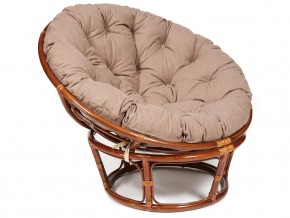 Кресло Papasan 23/01 W с подушкой Pecan, экошерсть Коричневый в Тюмени - tyumen.магазин96.com | фото