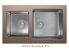 Мойка комбинированная Tolero twist TTS-840 Темно-бежевый 823 в Тюмени - tyumen.магазин96.com | фото