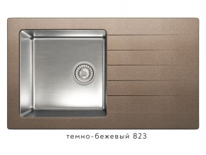 Мойка комбинированная Tolero twist TTS-860 Темно-бежевый 82 в Тюмени - tyumen.магазин96.com | фото