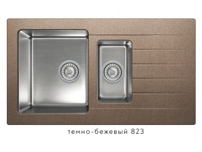 Мойка комбинированная Tolero twist TTS-890 Темно-бежевый 823 в Тюмени - tyumen.магазин96.com | фото