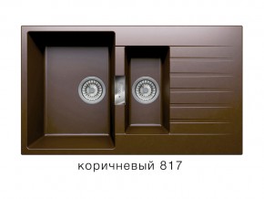 Мойка кварцевая Tolero Loft TL-860 Коричневый 817 в Тюмени - tyumen.магазин96.com | фото