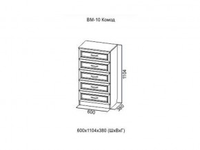 ВМ-10 Комод в Тюмени - tyumen.магазин96.com | фото